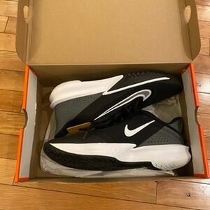 Nike Precision‎ VIl Men's Basketball Shoes Black White Size 11